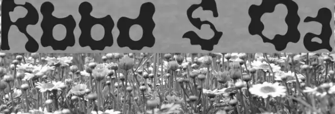 Ribbed Smooth Operator Font examples