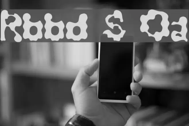 Ribbed Smooth Operator Font examples