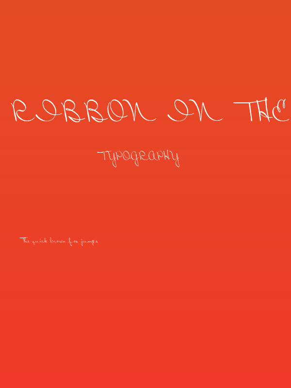 Ribbon in the Sky Poster