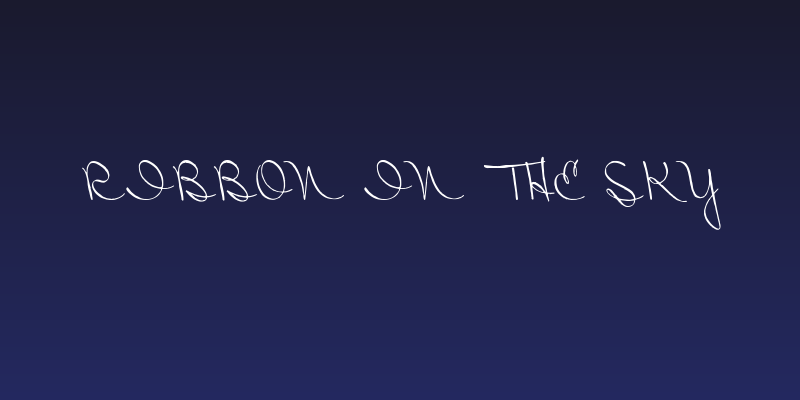 Ribbon in the Sky Social Header
