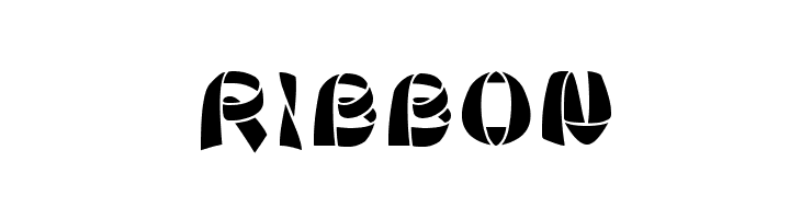 Ribbon  baixar fontes gratis