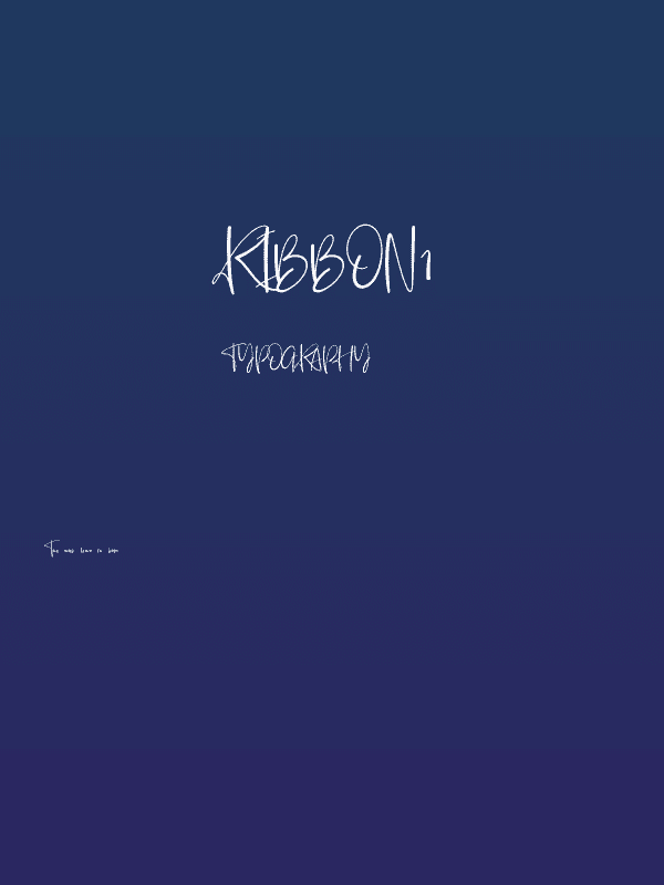 Ribbon1 Poster