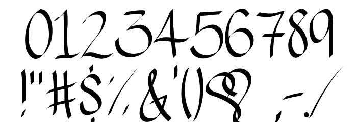 RibbonOfhope Font OTHER CHARS