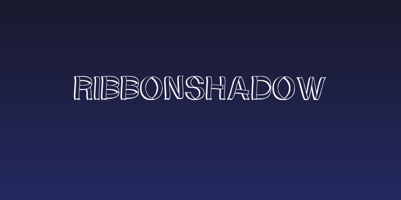 RibbonShadow Social Header