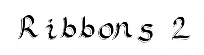 Ribbons 2  baixar fontes gratis