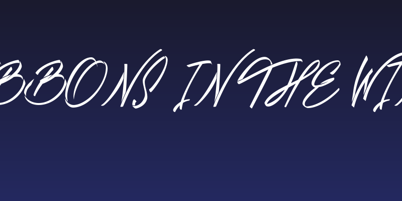 Ribbons in the wind Social Header