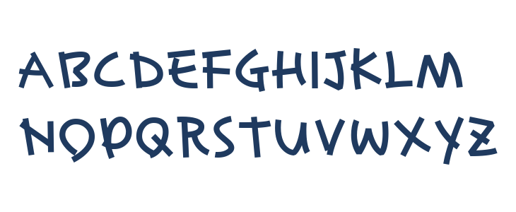 RibbonticAL Uppercase