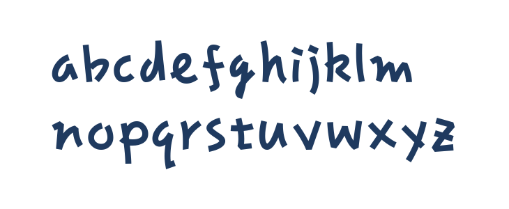 RibbonticAL Lowercase