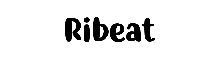 Ribeat  フリーフォントのダウンロード