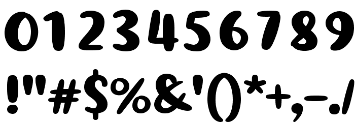 Ribeat Font OTHER CHARS