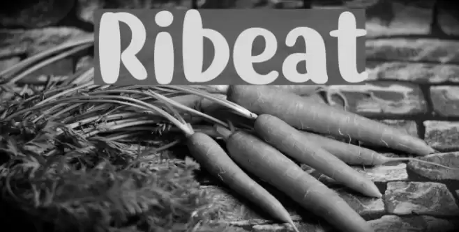 Ribeat Font examples