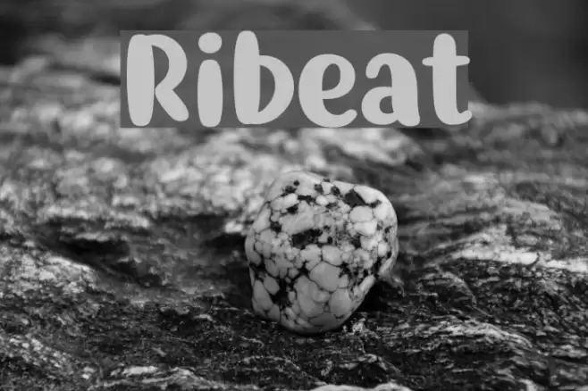 Ribeat Font examples