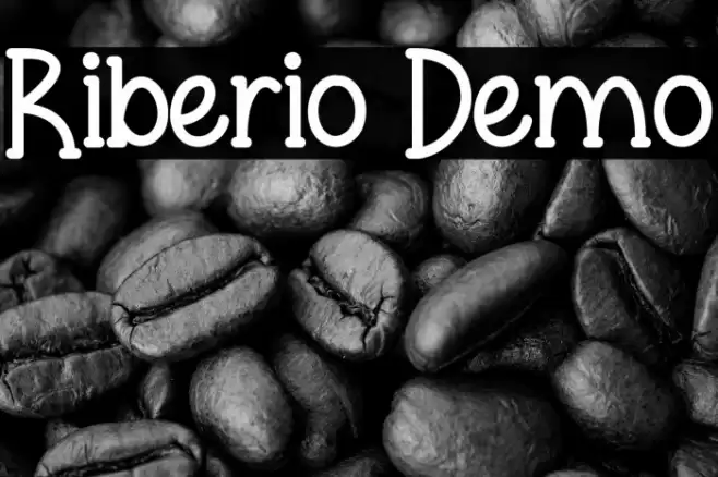 Riberio Demo Font examples