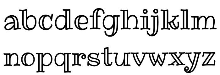 Ribeye Marrow Font LOWERCASE