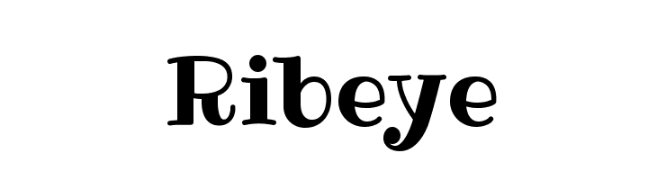 Ribeye Font