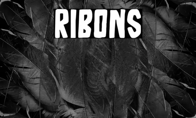 Ribons Font examples