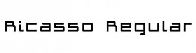 Ricasso Regular  フリーフォントのダウンロード