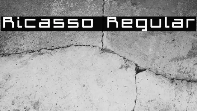 Ricasso Regular Font examples