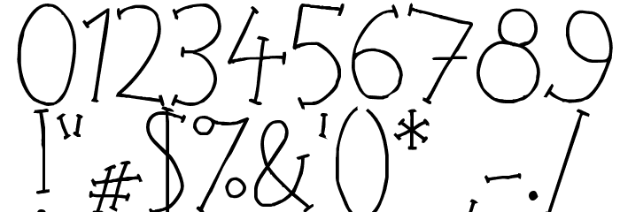 Rice Cracker Font OTHER CHARS