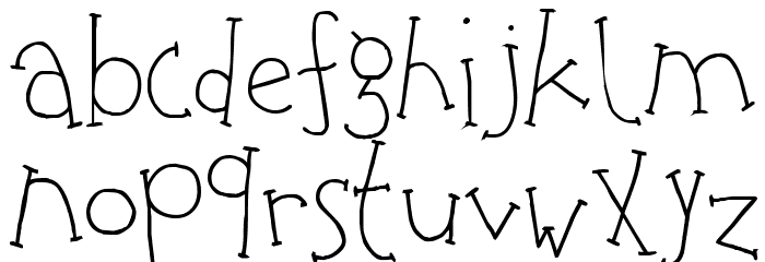 Rice Cracker Font LOWERCASE