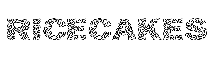 Ricecakes Font