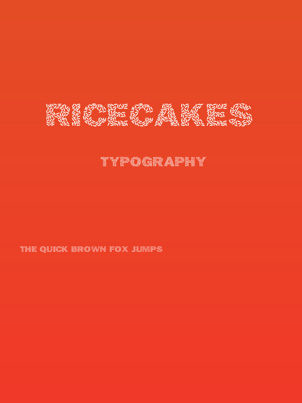 Ricecakes Poster