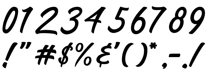 Ricefield Font OTHER CHARS