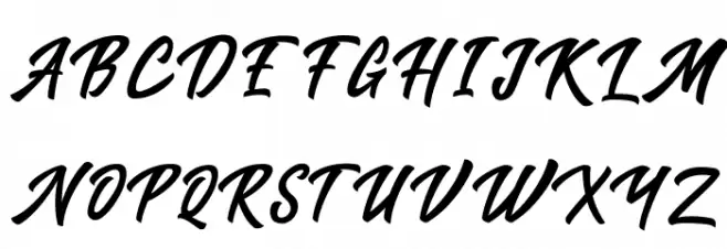 Ricefield Schriftart Groß