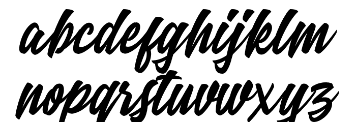 Ricefield Font LOWERCASE