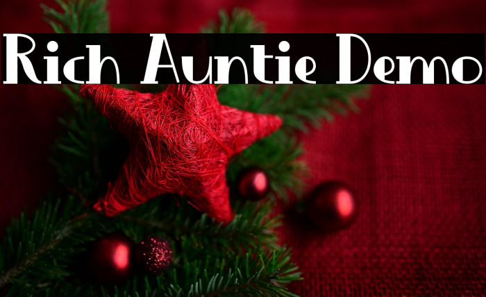 Rich Auntie Demo Example 2