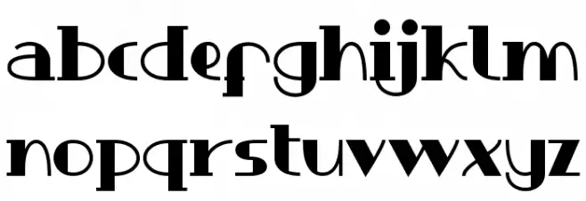 Rich Auntie Demo Schriftart Kleinbuchstaben