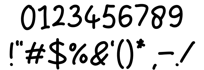 Rich Burger Font OTHER CHARS