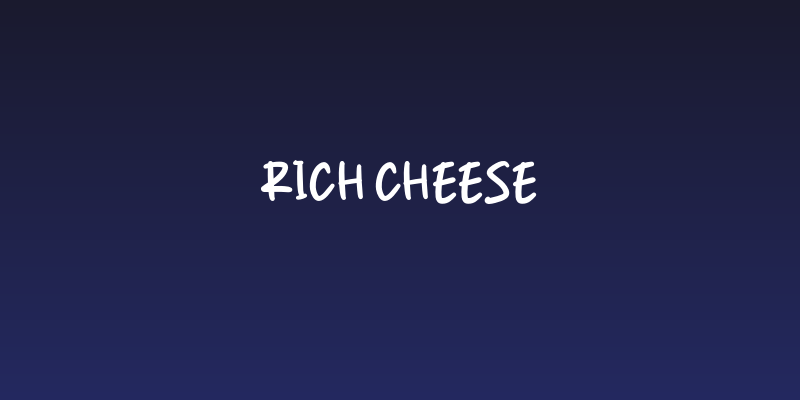 Rich Cheese Social Header