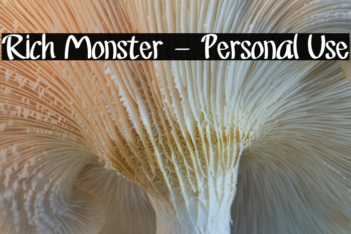 Rich Monster - Personal Use Example 1