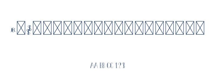 Rich Night Font Preview