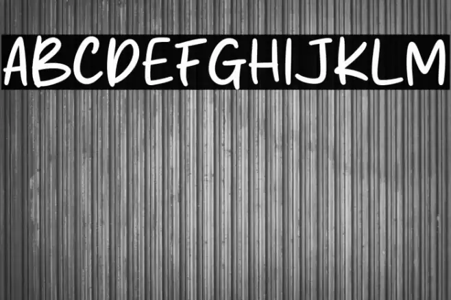 Rich Potato Font examples