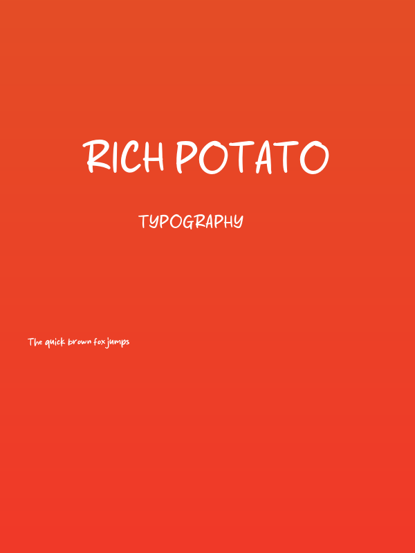 Rich Potato Poster