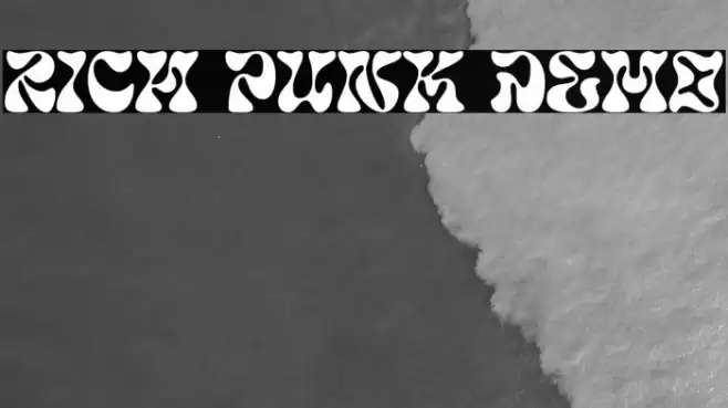 Rich Punk DEMO Caratteri examples