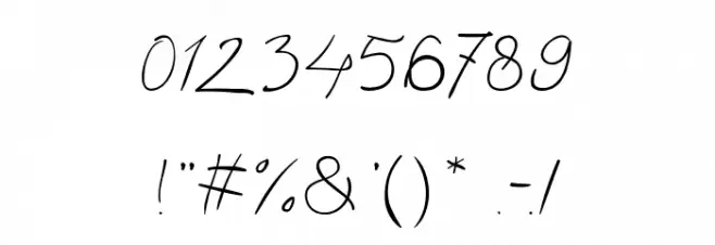 Rich Rebecca Font OTHER CHARS