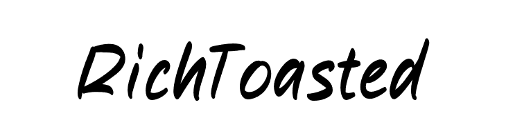 Rich Toasted  les polices de caractères gratuit tlcharger