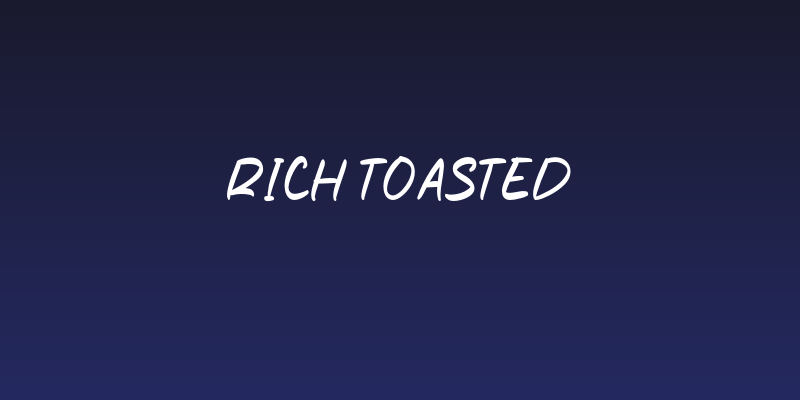 Rich Toasted Social Header