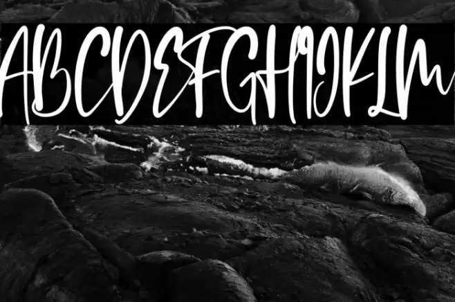 Rich and Famous Font examples