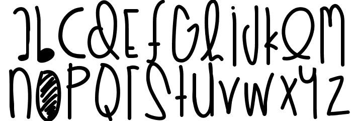 RichChickSauce Font LOWERCASE