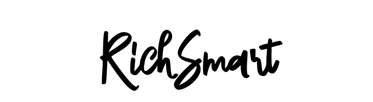 RichSmart  font caratteri gratis