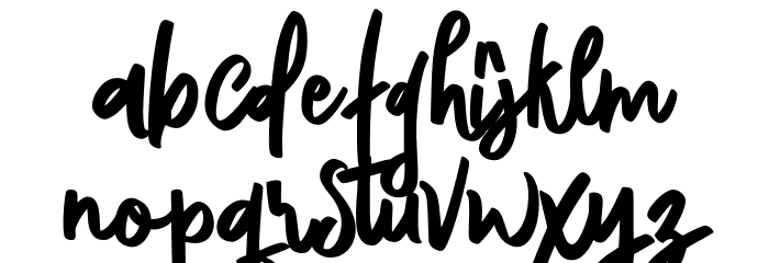 RichSmart Font LOWERCASE