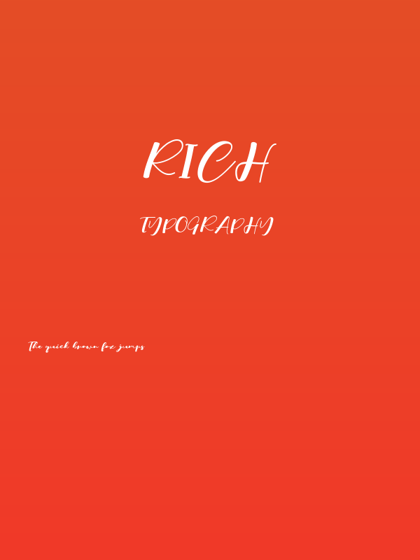 Rich Poster