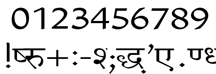 Richa Wide Font OTHER CHARS