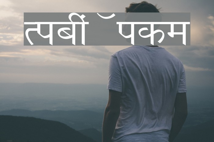 Richa Wide Font examples