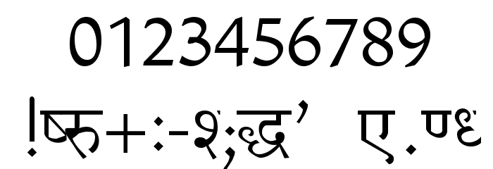 Richa Font OTHER CHARS