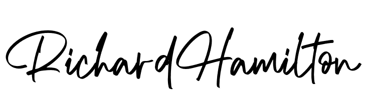 Richard Hamilton  Fuentes Gratis Descargar